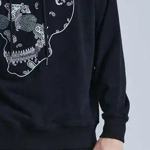 Sweat-shirts à fermeture éclair pour hommes de qualité supérieure 100% coton mélangé Nouveau design personnalisé Impression numérique Broderie Strass Polaire - Product Image 3