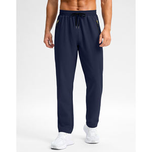 Pantalons pour hommes Pantalons de travail décontractés imprimés imperméables Pantalons pour hommes unis tricotés avec poches Smart Casual Assouplissant Motif coloré - Product Image 3