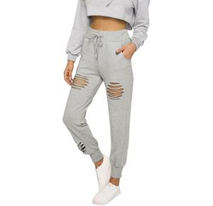 Pantalones Deportivos Casuales para Hombre, de Calidad Premium, Lisos, de Peso Medio, Desgastados, Transpirables, Antiarrugas, Impermeables, con Cierre de Cordón, Corte Bajo - Product Image 3