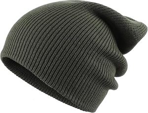 Nouveau design 2025 – Bonnets unisexes pour adultes en laine/coton, respirants, imperméables, jacquard, tricotés à la main, motif uni – Service OEM - Product Image 4
