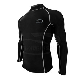 Camiseta de Manga Larga para Hombre, Estilo Único, Spandex/Poliéster, Transpirable, Secado Rápido, Ecológica, Servicio OEM, Venta en Línea - Product Image 2