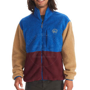 Chaqueta Polar de Invierno para Hombre, Color Sólido, Cómoda, con Cuello Alto y Logotipo Frontal, Transpirable, Ligera y Resistente al Viento - Product Image 3