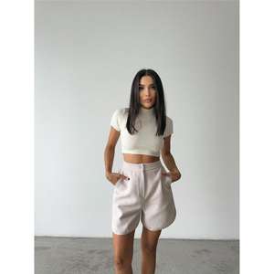 Shorts de Cachemira con Diseño Espigado, Transpirables y Cómodos - Product Image 3