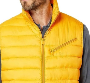 Nouveau 2026 Gilet d'hiver sans manches pour homme en toile matelassée, coupe-vent épais, fabrication professionnelle personnalisée, service OEM - Product Image 2
