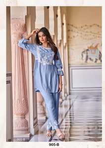 ชุดสายงานปักด้ายเรยอนแบบหนาจากแบรนด์ล่าสุด - Product Image 5