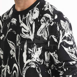 Sudadera de algodón para hombre hecha a medida de alta calidad mezclada con estampado de logotipo de gran oferta para invierno - Product Image 5