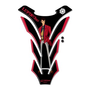 LUPIN 3 - Il Terzo Adesivo Personalizzato in Resina 3D per Serbatoio Moto - Product Image 1