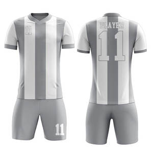 2025 nuevo estilo personalizado ropa deportiva uniforme de fútbol OEM entrenamiento de fútbol uniformes de fútbol en blanco en tarifa al por mayor - Product Image 1