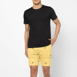 Pakistan กางเกงขาสั้นผู้ชายผ้าแคนวาสแบบลำลองสีล้วนแห้งเร็วน้ำหนักเบาผลิตตามสั่ง - Product Image 3