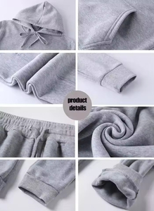 Sweat à capuche unisexe surdimensionné personnalisé en molleton 100 % coton 240 g, respirant, streetwear, haute qualité, avec logo personnalisé - Product Image 6