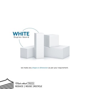 180GSM 450GSM Papier carton duplex gris de haute qualité Excellent emballage alimentaire Qualité PE Revêtement supérieur pour les ingrédients - Product Image 2