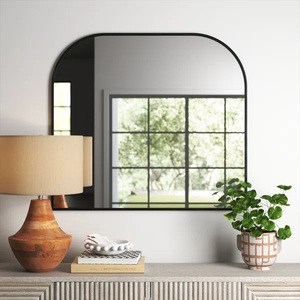 Espejo de pared redondo de lujo tamaño personalizado Color mejor calidad vidrio duradero para decoración del hogar estilo Art Deco para sala de estar Baño - Product Image 4