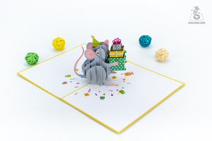 Kiricard Artistic Style Pop-Up Handmade <b>Paper</b> Greeting Cards Factory Price <b>Birthday</b> Handicraft Gift Cards for Souvenir Use - Product Image 4