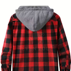 Sudadera Informal de Franela, Sudadera de Franela para Exteriores, Sudadera de Franela Suave para Invierno, Sudadera Ligera de Moda Clásica - Product Image 4