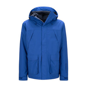 Fabricante personalizable impermeable al aire libre trajes de invierno nieve cremallera chaqueta con capucha tejido poliéster/algodón de gran tamaño - Product Image 1