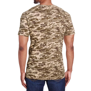 Camiseta de Camuflaje para Hombre con Impresión DTG Completa, Diseño de Camuflaje Serigrafiado, Hecho en Pakistán - Product Image 4