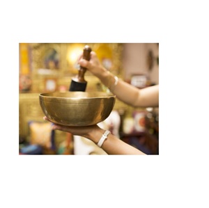 Nouveau Style de bol chantant en laiton ensemble de bol chantant avec méditation de qualité guérison bouddhiste fait à la main à bas prix - Product Image 2