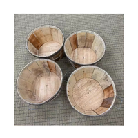 PANIER BOISSON DE CRABE EN BOIS D'ACACIA POUR FRUITS DE MER CONTENANT ET DÉCORATION DE JARDIN EN VENTE À PRIX RAISONNABLE