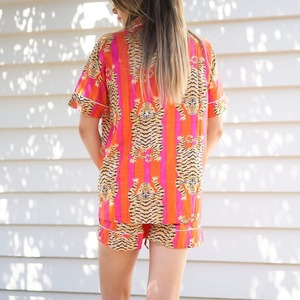 Conjunto de pijama de algodón para mujer, pantalones cortos para dormir de dama de honor para verano para el Día de la madre, regalo del Día de San Valentín - Product Image 3