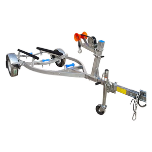 Remolque de aluminio para barcos de 400kg Remolques para botes pequeños de 12 pies con capacidad de carga de 1200 libras Remolque para barcos - Product Image 6