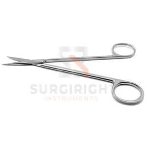 Ciseaux d'opération de ciseaux de chirurgie en acier manuel de haute qualité côtés pointus et émoussés la base des instruments chirurgicaux - Product Image 1