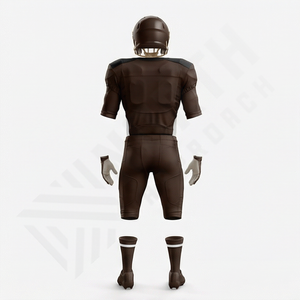 Uniforme de football pour hommes, respirant, manches courtes, logo d'équipe, impression par sublimation, vêtements de performance pour le football américain, vêtements d'équipe athlétique - Product Image 2