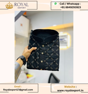 นําเสนอลําดับการสวมใส่แบบดั้งเดิมใหม่พร้อมชุด Payjama Kurta สําหรับผู้ชายที่ปัก - Product Image 6