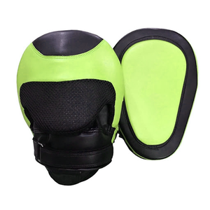 Leather <b>Focus</b> <b>Pads</b> Lace-Up Closure Breathable Eco-Friendly Waterproof Flame-Retardant for Adults Martial Arts Kickboxing - Product Image 1