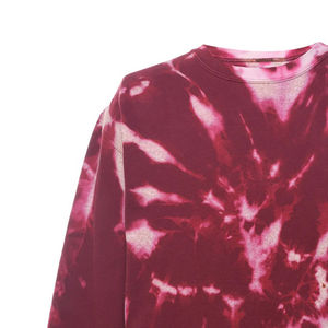 Sweat-shirt à capuche en molleton tie-dye pour homme, 100% coton biologique, imperméable, respirant, service OEM, décontracté, mode hip-hop - Product Image 5