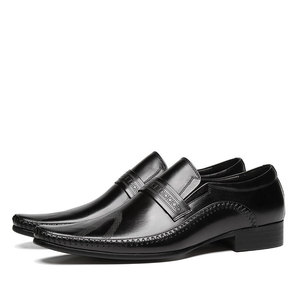 Zapatos de Negocios de Cuero Genuino con Suela Resistente al Desgaste y Plantilla Transpirable, Zapatos Formales para Hombre, Zapatos de Oficina - Product Image 1