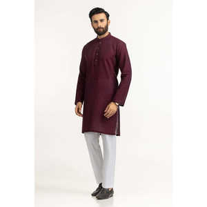 Kurta Básica de Corte Regular para Novio, Modelo KR-BSC25-001 - Product Image 2