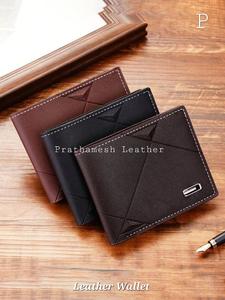 Cartera de cuero de alta calidad para hombres, precio al por mayor seguro, carteras clásicas hechas a mano, uso comercial, elegante, increíble cartera para hombres - Product Image 2