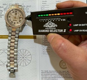 Elite King Totalmente Iced Out Automático Moissanite Reloj para hombre Esfera grande Busto Abajo Estilo Hip Hop Personalizado Acero inoxidable Lujo - Product Image 3