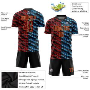 Venta al por mayor de camisetas de portero de ropa de fútbol, conjuntos de uniformes de punto, camisetas de fútbol personalizadas para hombres, camiseta de fútbol personalizada - Product Image 3