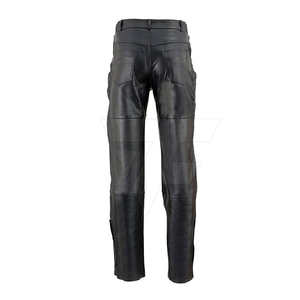 Pantalones de cuero de lona ligeros informales para hombre Lavado oscuro de alta calidad en el último estilo Mejor precio - Product Image 6