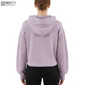 Sweat à capuche en polaire à manches longues pour homme de haute qualité, très vendu, respirant, séchage rapide, tricot texturé mixte pour l'automne et l'hiver - Product Image 4