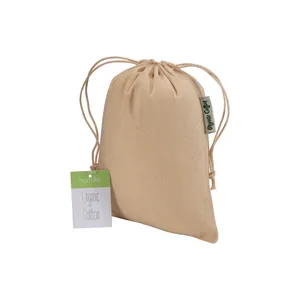 Sacchetti Sportivi in Cotone Biologico con Coulisse, Borsa Regalo Promozionale Ecologica per Gadget - Product Image 1