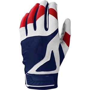 Guante de bateo de béisbol de cuero de piel de oveja personalizado, estilo de tendencia, guantes de bateo transpirables de tacto suave - Product Image 2