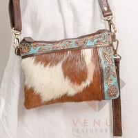 Portefeuille élégant vintage mini pour femme en cuir véritable avec fermeture éclair, porte-cartes, imperméable, antivol, petit porte-monnaie
