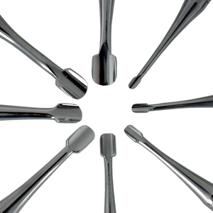 ชุดเครื่องมือถอนฟันสัตว์เล็กแบบมีปีก ทำจากสแตนเลสสำหรับสัตวแพทย์ ใช้พลังงานด้วยมือ ได้รับการรับรองมาตรฐาน CE - Product Image 1