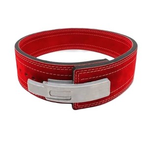 Heavy Duty Leather Non-Slip Lever Weightlifting <b>Belt</b> for Maximum Back Support During Heavy Gym Workout Sessions - Product Image 2