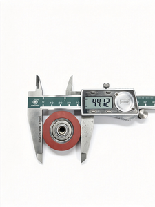 Rouleau de suspension moderne en nylon et métal K*N* 44*12mm 6200ZV Pièces d'ascenseur KM89629G02 - Product Image 4