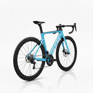 Cadre de vélo de route en <span class=keywords><strong>carbone</strong></span> 700C | Vélo de route entièrement en <span class=keywords><strong>carbone</strong></span> | Géométrie aérienne légère et construction compatible Shima.no - Product Image 6