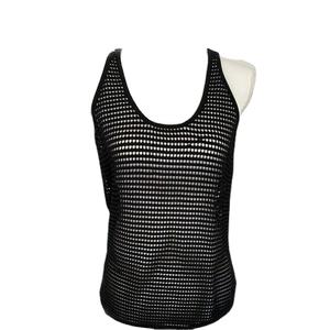 Débardeur en maille respirant à séchage rapide et écologique pour homme, idéal pour la musculation, la salle de sport et l'entraînement - Product Image 1