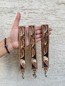 สายรัดข้อมือหนังวัวแท้สำหรับผู้หญิงสายคล้องข้อมือทำจากหนังวัวแท้ - Product Image 3