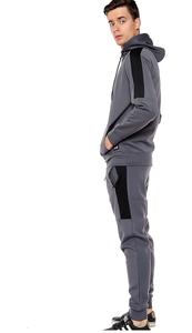 Survêtements XXL pour hommes du meilleur fabricant, logo personnalisé, respirants, réversibles, écologiques, prix bas, tissu polaire, grandes tailles - Product Image 4