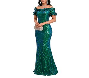 European American <b>Sequin</b> Beaded Tassel Sleeveless Vest V-Neck A-Line Chiffon Floor-Length Natural Breathable Summer Party - Product Image 1