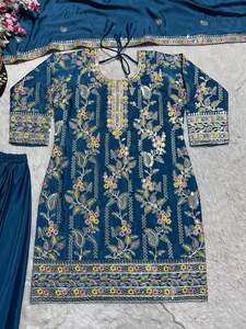 Elegant Pakistani Salwar Kameez Traditional Embroidered <b>Suit</b> for <b>Women</b> With Premium Fabric and Dupatta at Reasonable Prices - Product Image 6