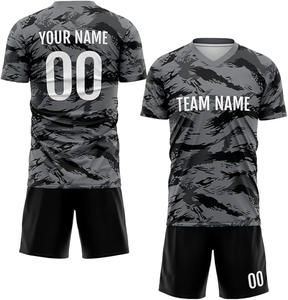 Maillot de football unisexe personnalisé pour adultes, en polyester respirant, pour hommes, uniforme de football OEM pour femmes - Product Image 2