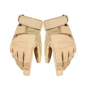 Gants tactiques en cuir de Combat de haute qualité Gants tactiques de moto Guantes à écran tactile avec logo personnalisé - Product Image 4